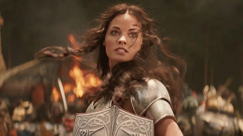 Lady Sif in battle