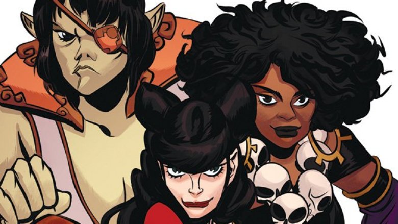 The Rat Queens looking intimidating