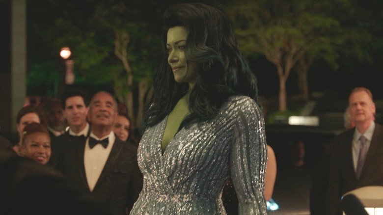 She-Hulk walks red carpet