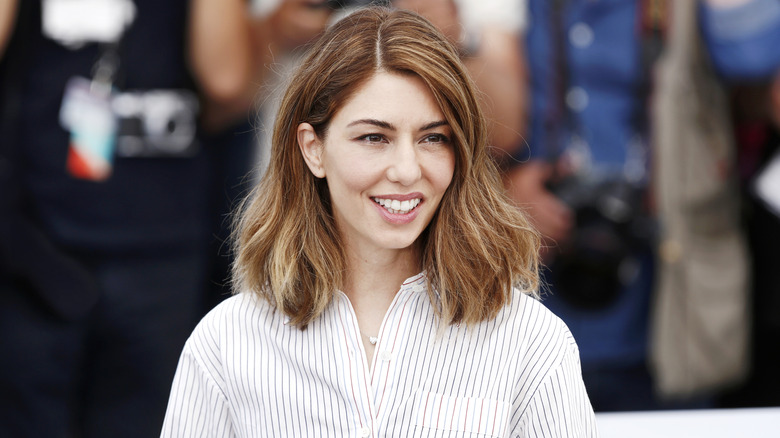 Sofia Coppola smiling