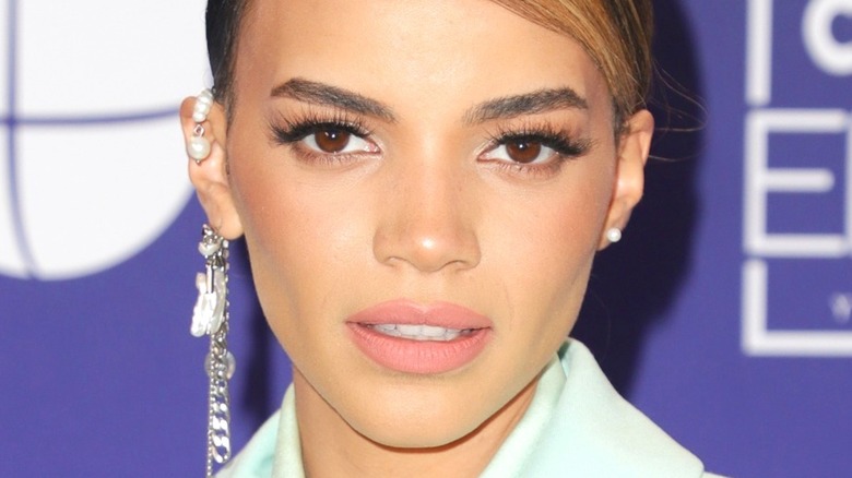 Leslie Grace grinning