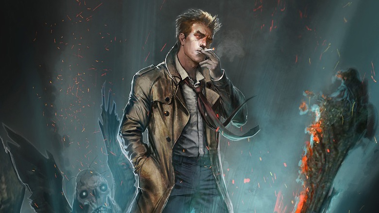 Constantine smoking