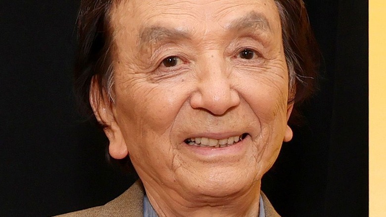 James Hong smiling for press