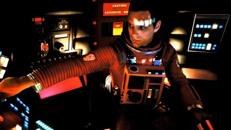 An astronaut in 2001: A Space Odyssey