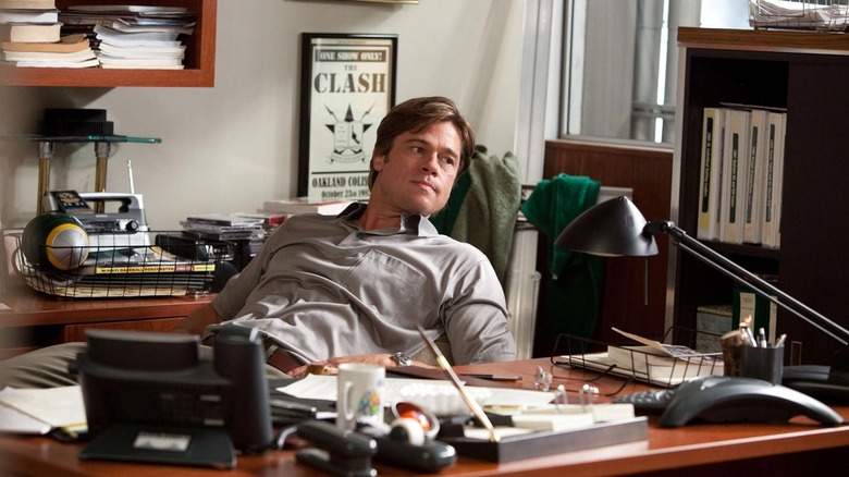 Brad Pitt in Moneyball