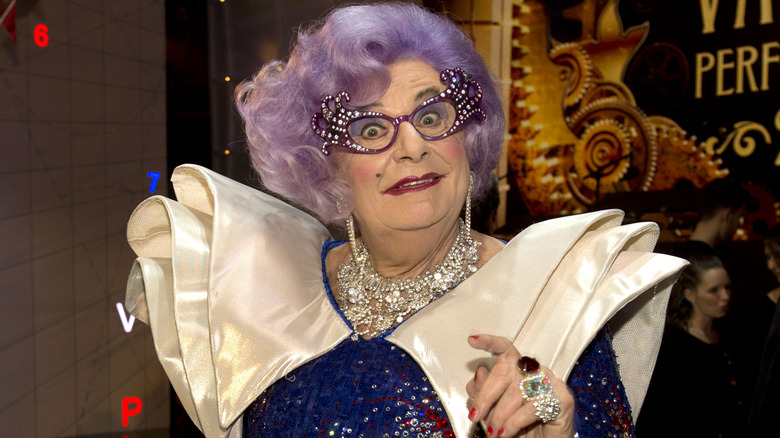 Barry Humphries as Dame Edna
