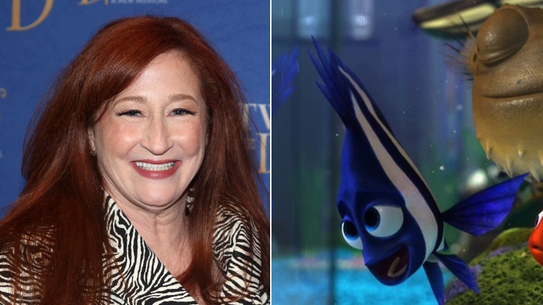 Vicki Lewis and Deb talking in Finding Nemo