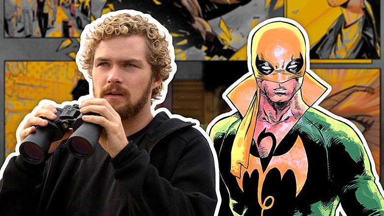 Iron Fist TV comics composite