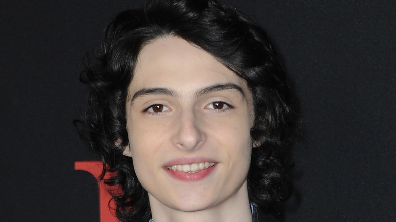 Finn Wolfhard smiling