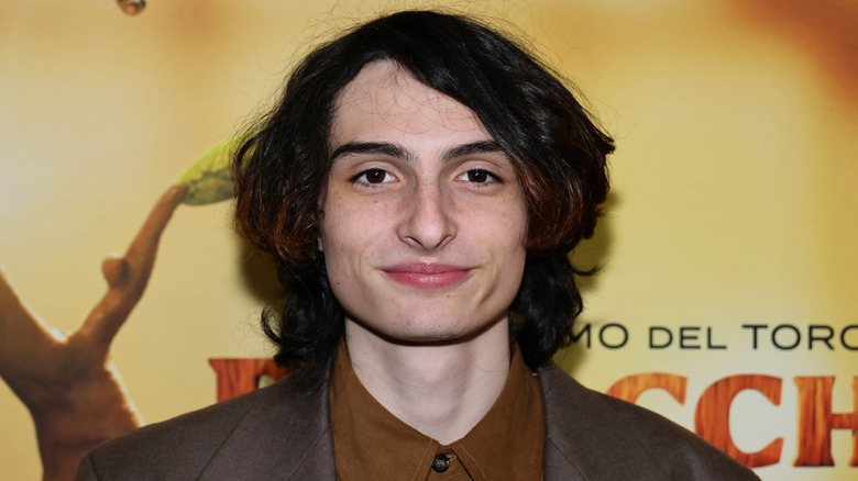 Finn Wolfhard smiling