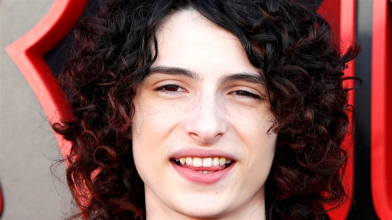 Finn Wolfhard smiling