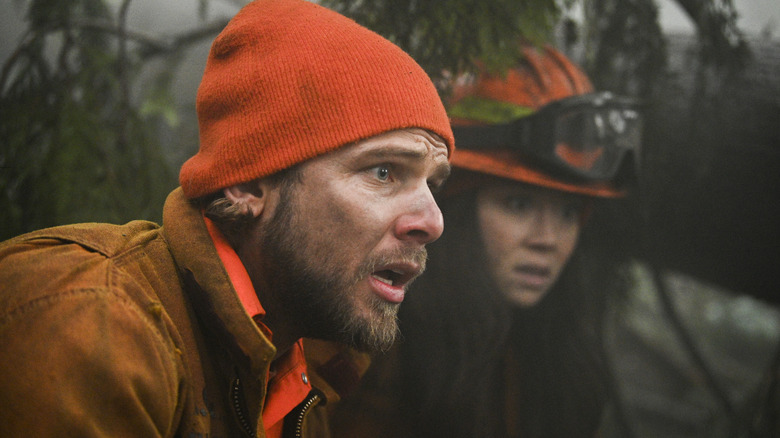 Bode looking upset in Fire Country