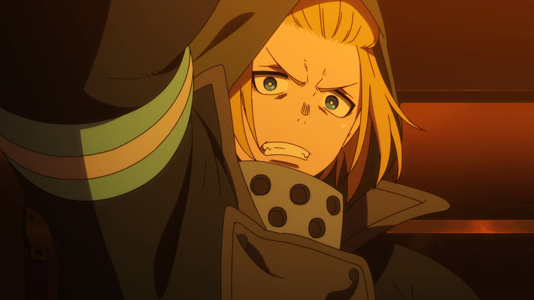 Arthur frowning
