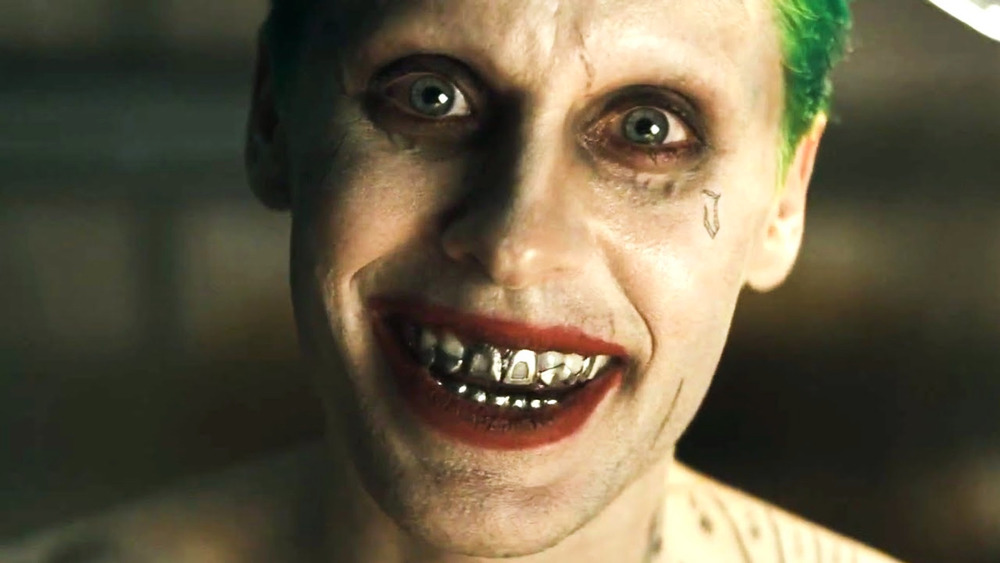 Jared Leto Joker smiling