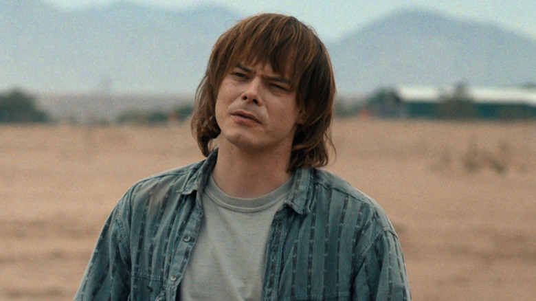 Jonathan Byers looking confused