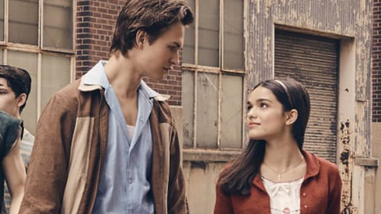 Ansel Elgort and Rachel Zegler as Tony and Maria in Steven Spielberg's West Side Story remake