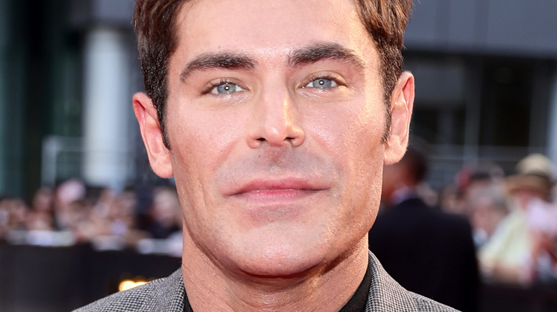 Zac Efron at a premiere 