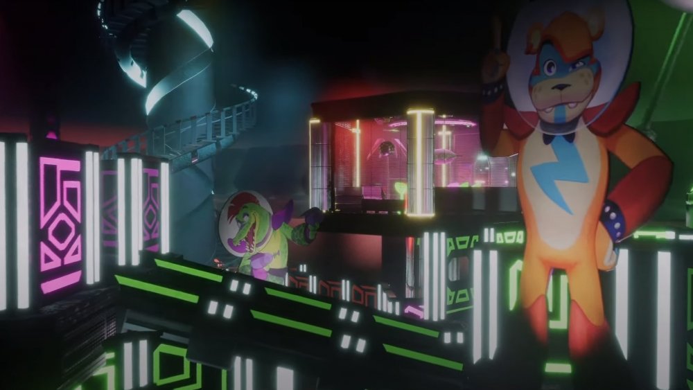 Freddy and Montgomery in the trailer for Five Nights at Freddy's Security Breach
