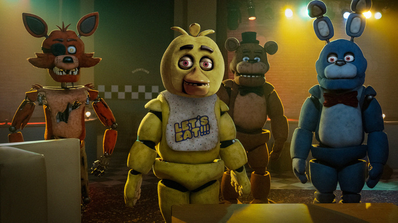 The Four Main Animatronics