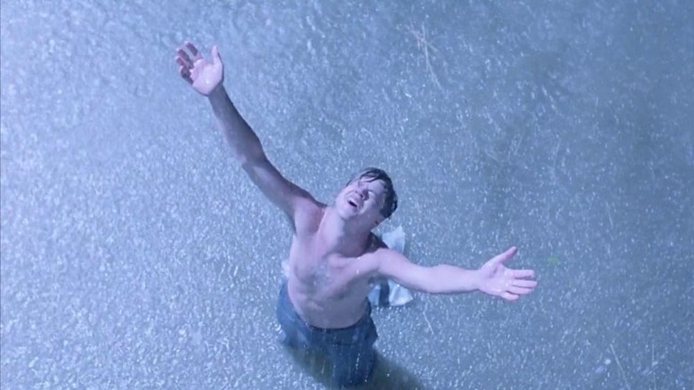 Andy Dufresne in the rain