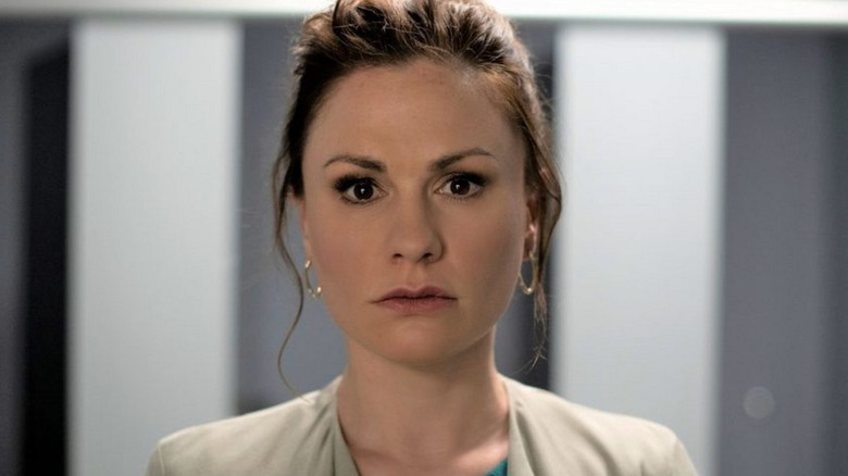 Anna Paquin annoyed