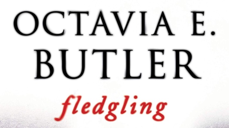Fledgling novel's front cover