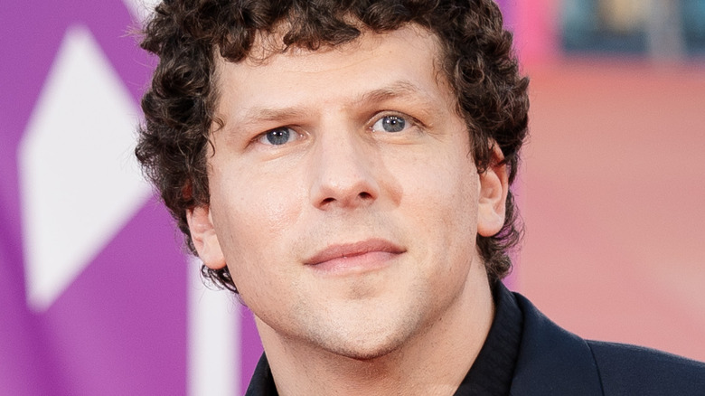 Jesse Eisenberg at a film festival 