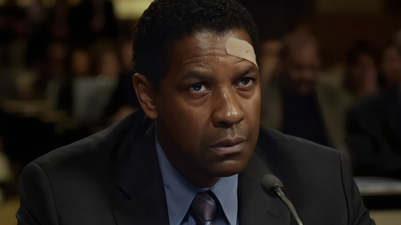 Denzel Washington talking