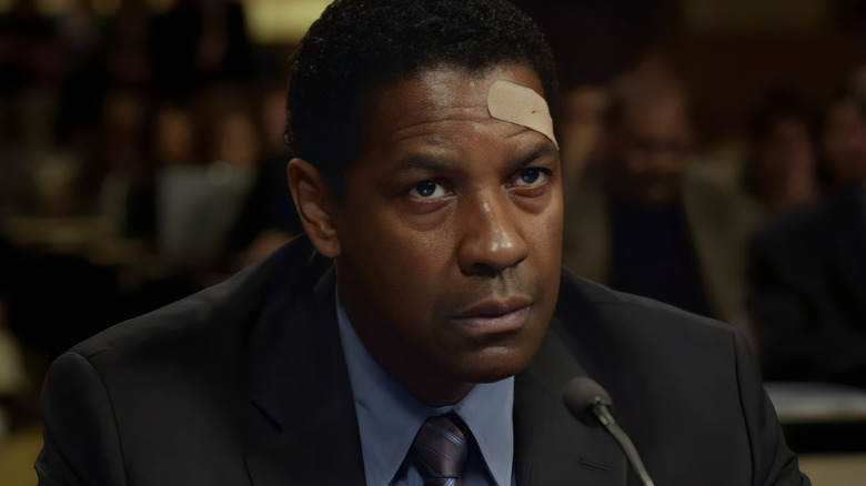 Denzel Washington talking