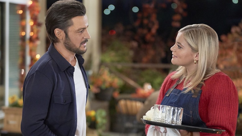 Lauren Alaina and Tyler Hynes talking