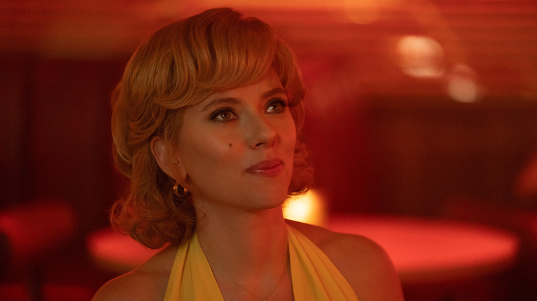 Kelly smiling in "Fly Me to the Moon" (2024)