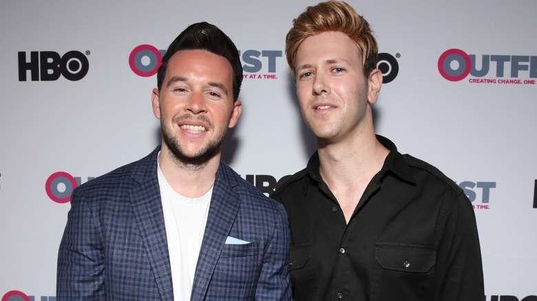 Levine and Scott Levenson smiling