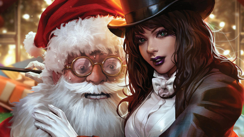 Santa with Zatanna