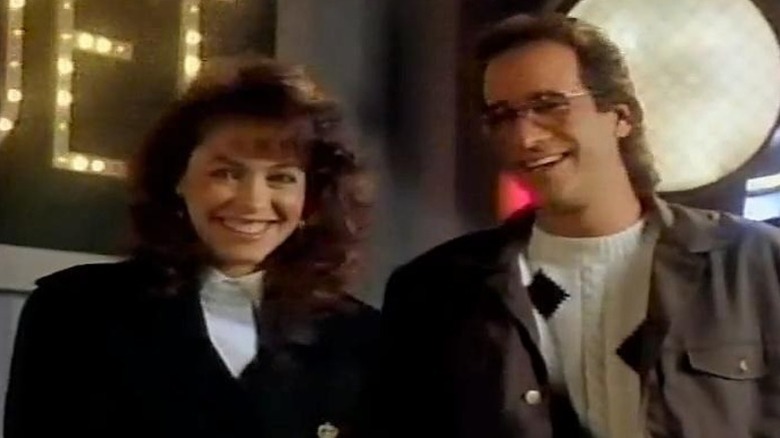Laura and Ben smiling in "Duet"
