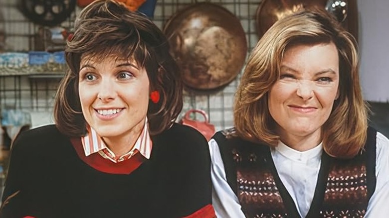 Kate and Allie smiling together in 