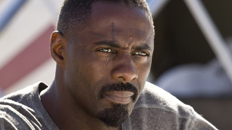 Idris Elba William Roque glaring