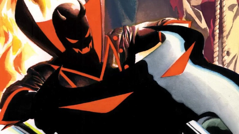 Earth X Daredevil on bike