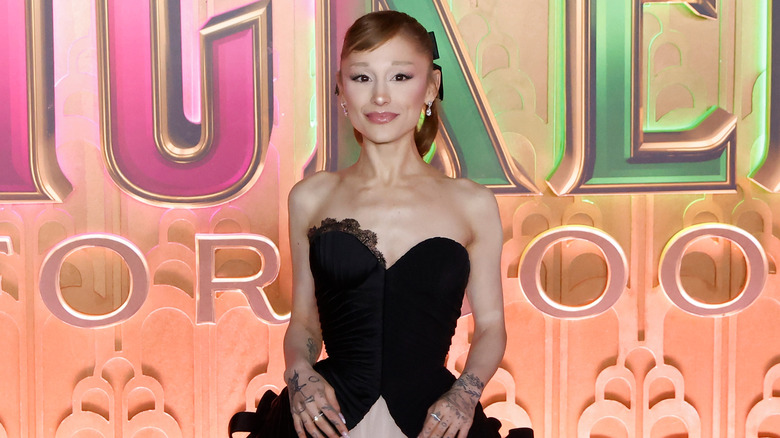 Ariana Grande smiling