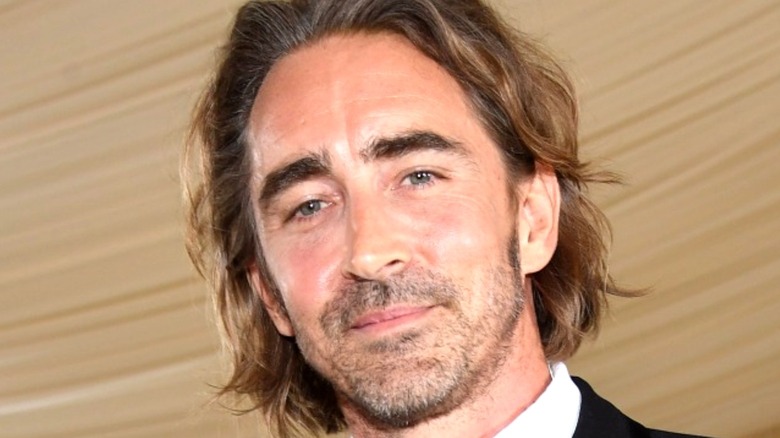 Lee Pace with stubble