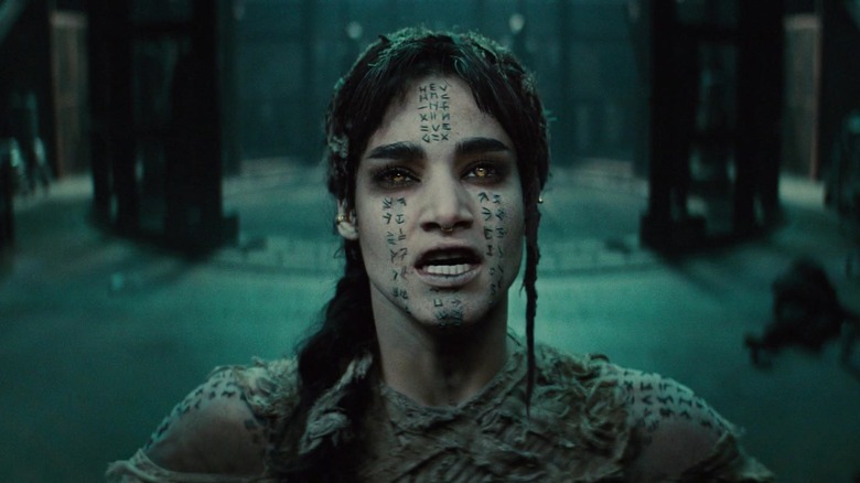 Sofia Boutella in The Mummy