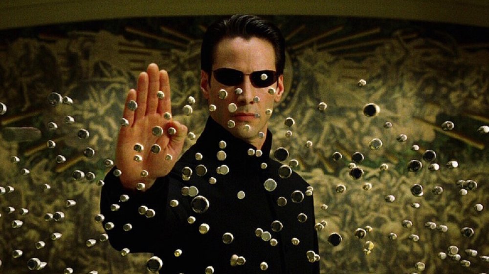 Keanu Reeves in The Matrix Reloaded