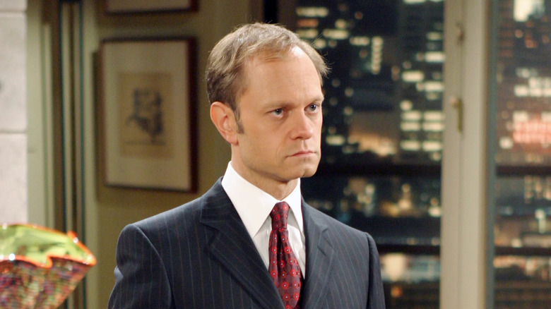 Niles Crane looking peeved