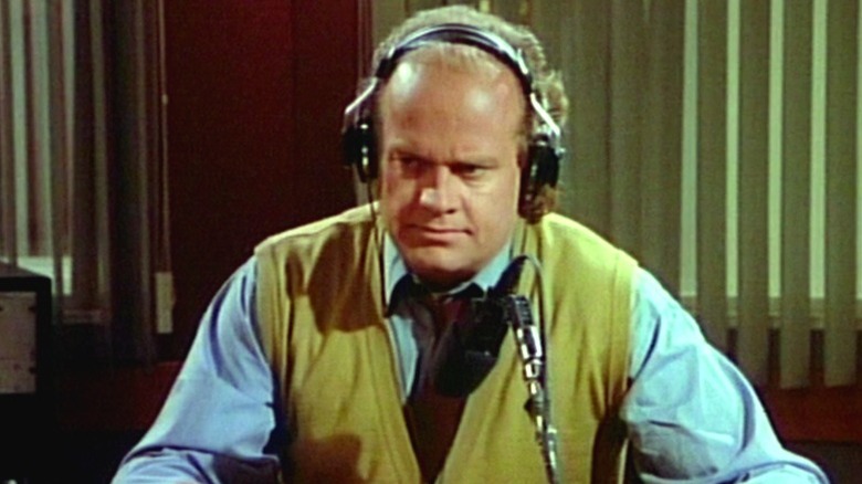 Frasier listens to a caller
