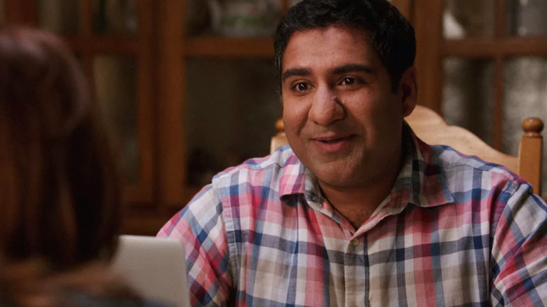 Sunil Smiling at Paula