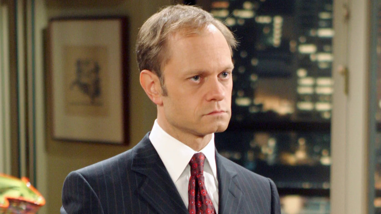 Niles Crane looking at someone