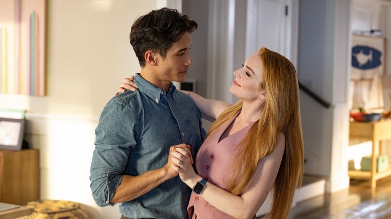 Eric and Anna holding hands (2025)