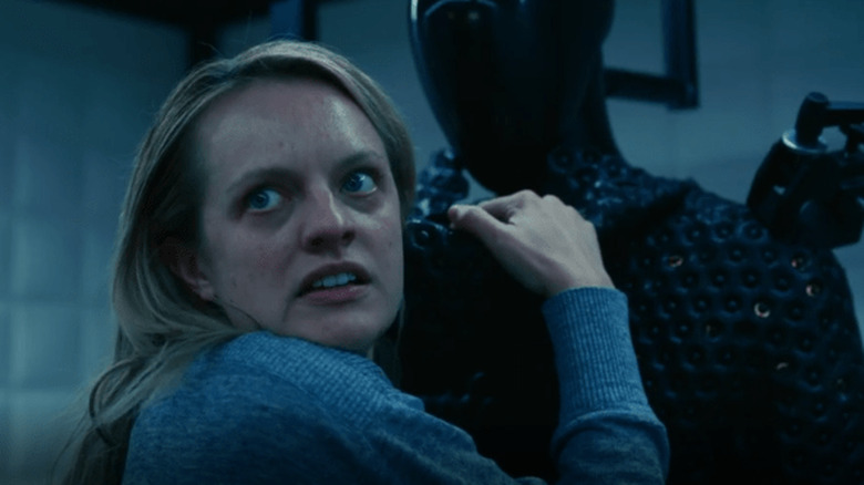 Elisabeth Moss with suit