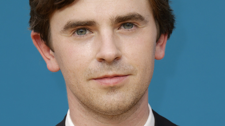 Freddie Highmore smiling