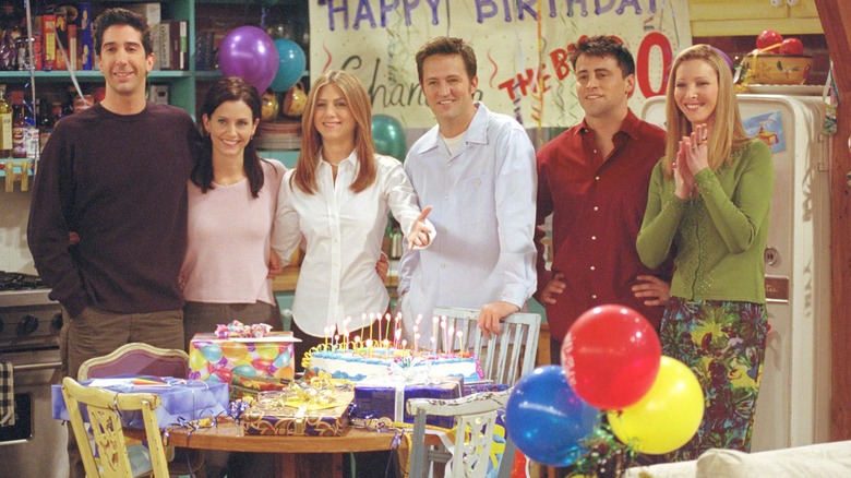 Rachel celebrating his birthday