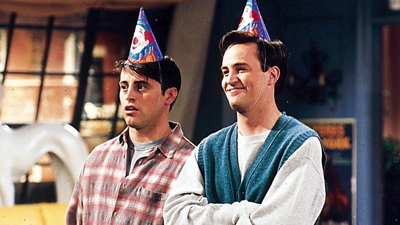 Joey Chandler birthday hat 